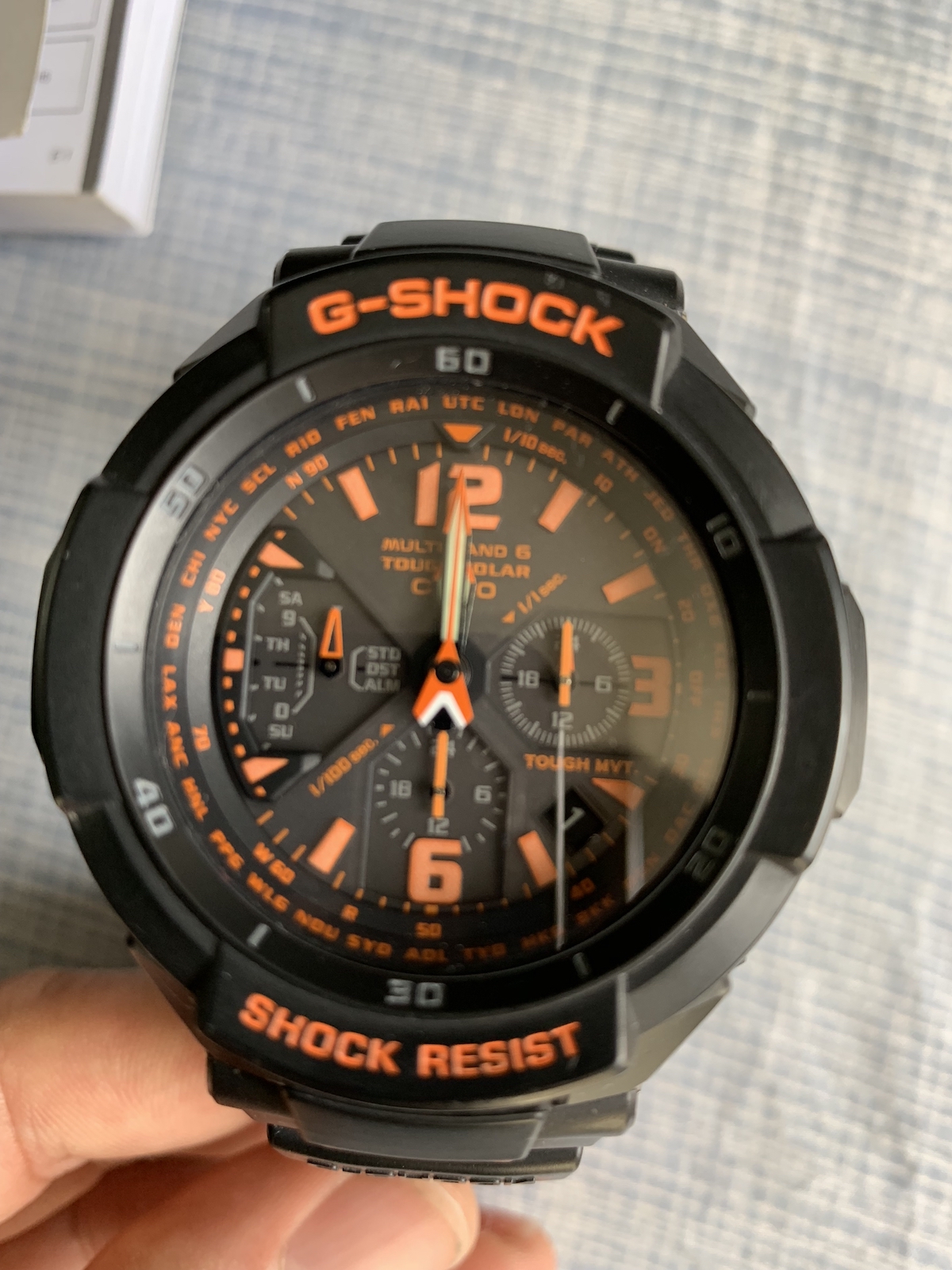 casio g shock solar radio controlled