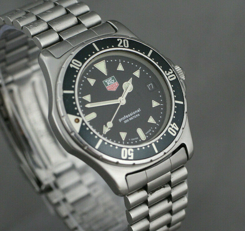 Vintage Tag Heuer Professional Series 200M- 973.006F Quartz Mens