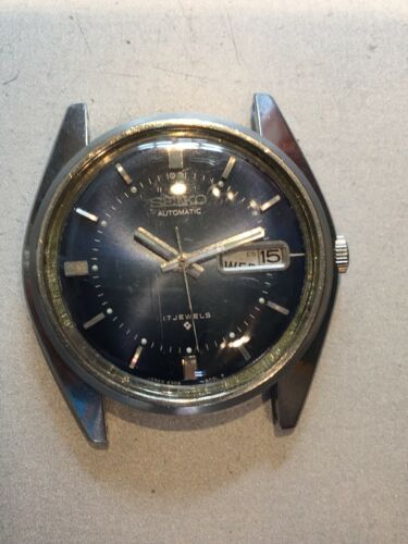 Vintage Seiko 6309-8029 Automatic Men's Watch Date Day Indicators