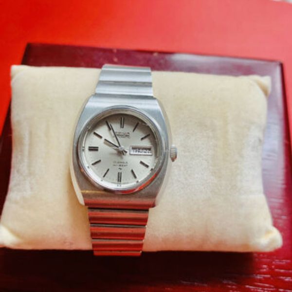 Montre Seiko Hi-Beat Automatique Vintage - Réf. 2206-7010, 17 Rubis, Fonctionne - Occasion