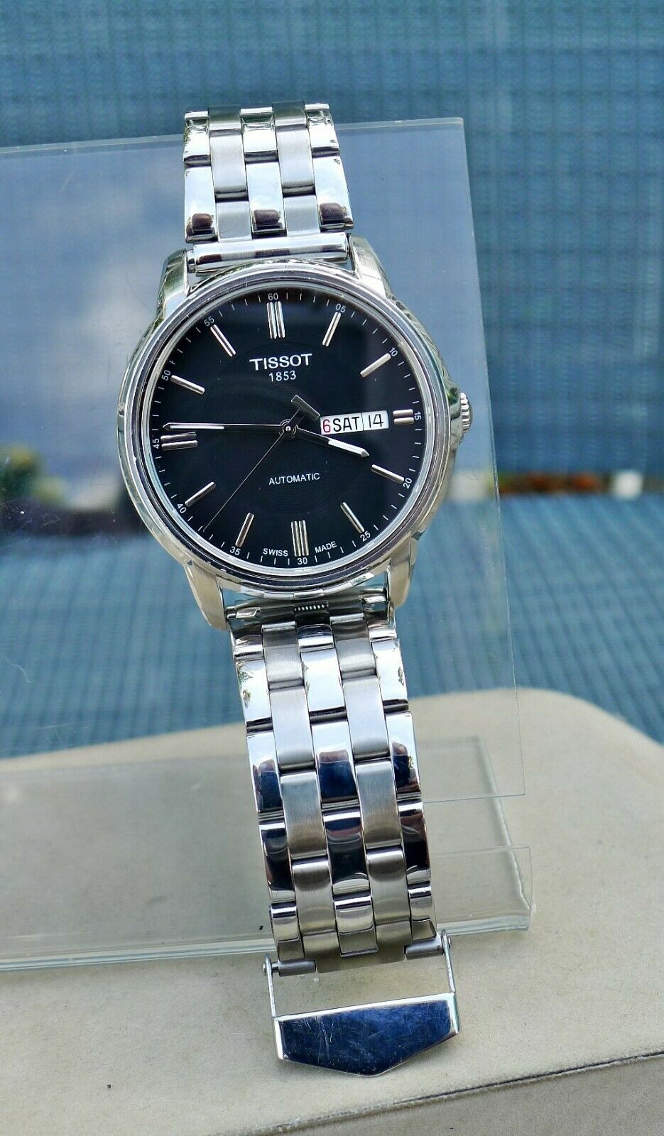 AUTHENTIC MEN S TISSOT AUTOMATIC 111 25 JEWEL WATCH T0654301105100