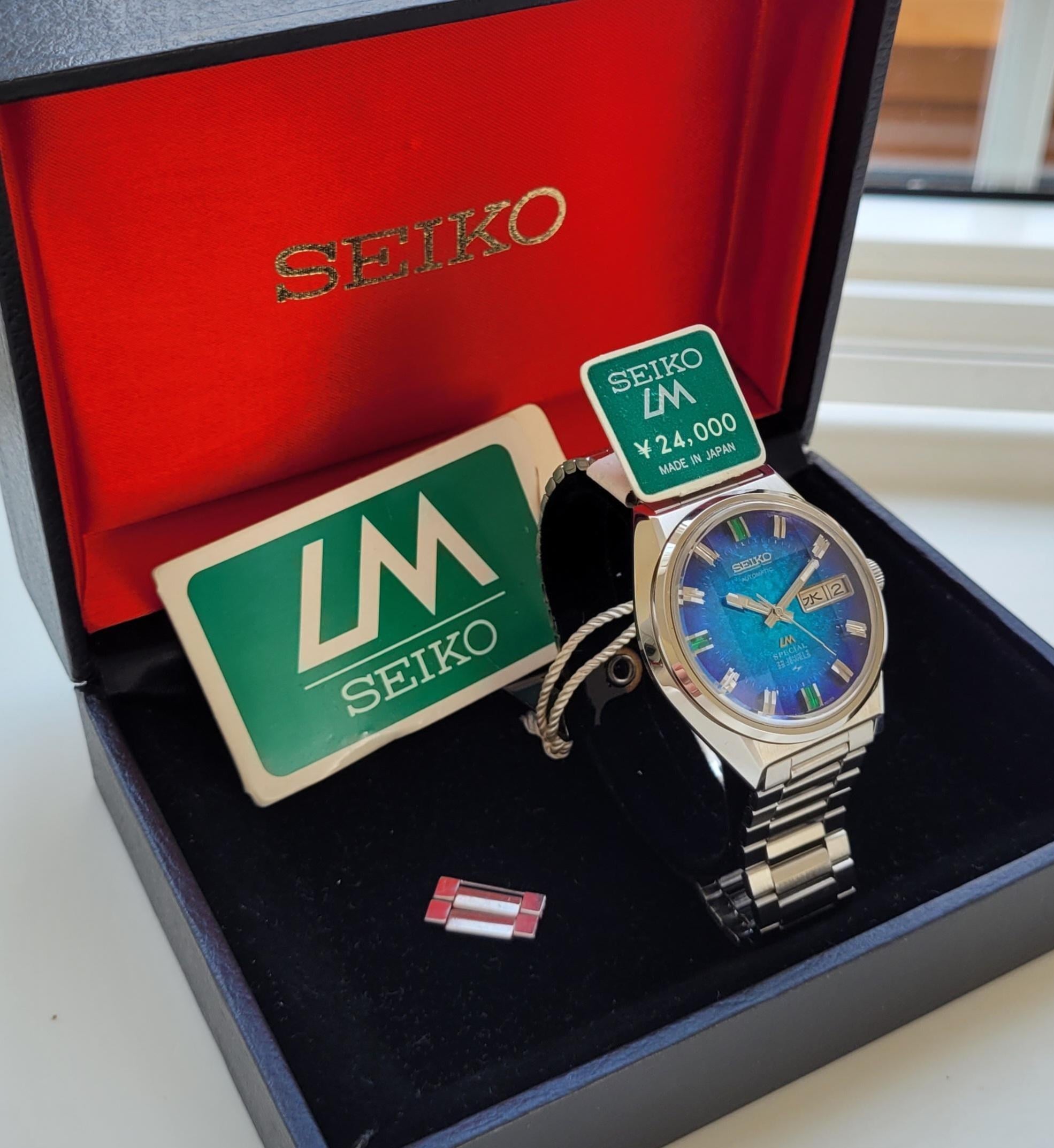 WTS] Mint Seiko LM 5216-7010 Morpho Butterfly dial ???? ($1,400