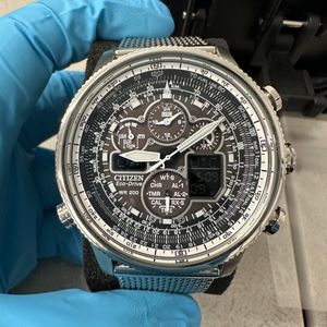 Orologio Citizen Eco-Drive Promaster Navihawk AT - Uomo, 48mm, Bracciale A Rete, Radio Controllato