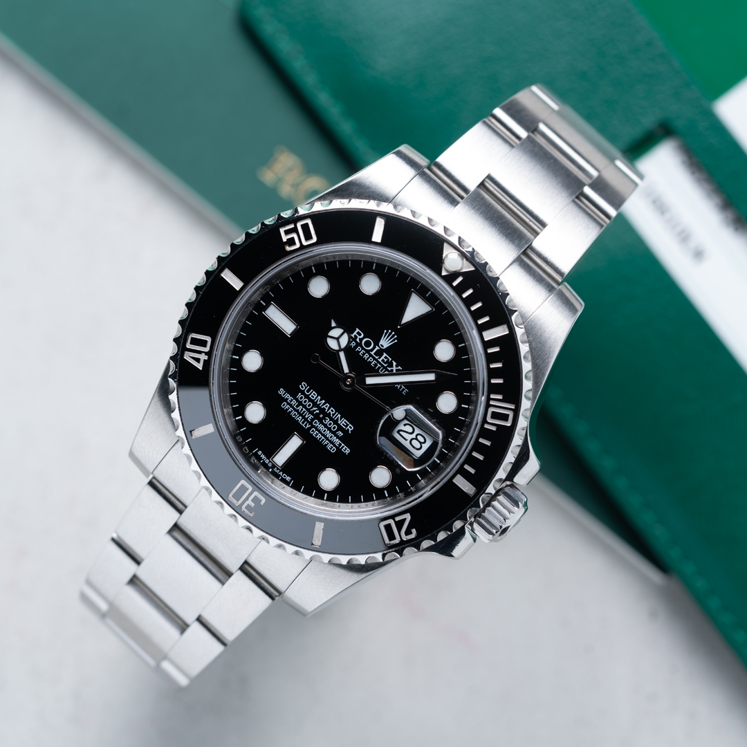 WTS 2014 Rolex Submariner Date Ceramic Ref. 116610LN with Box