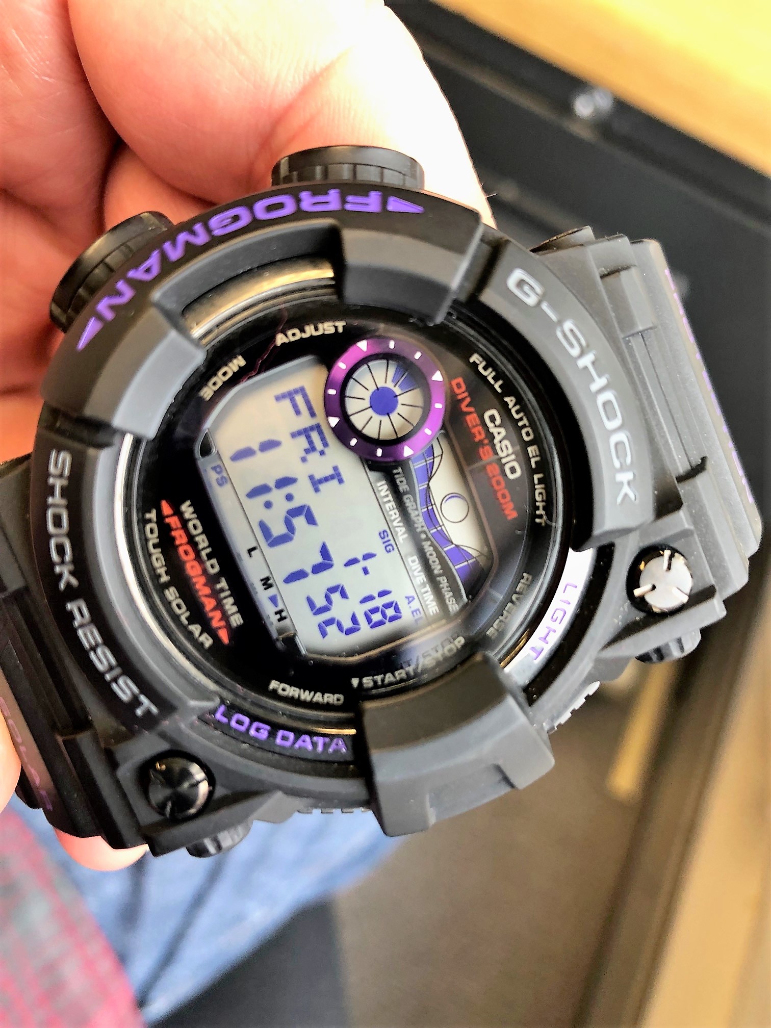frogman purple