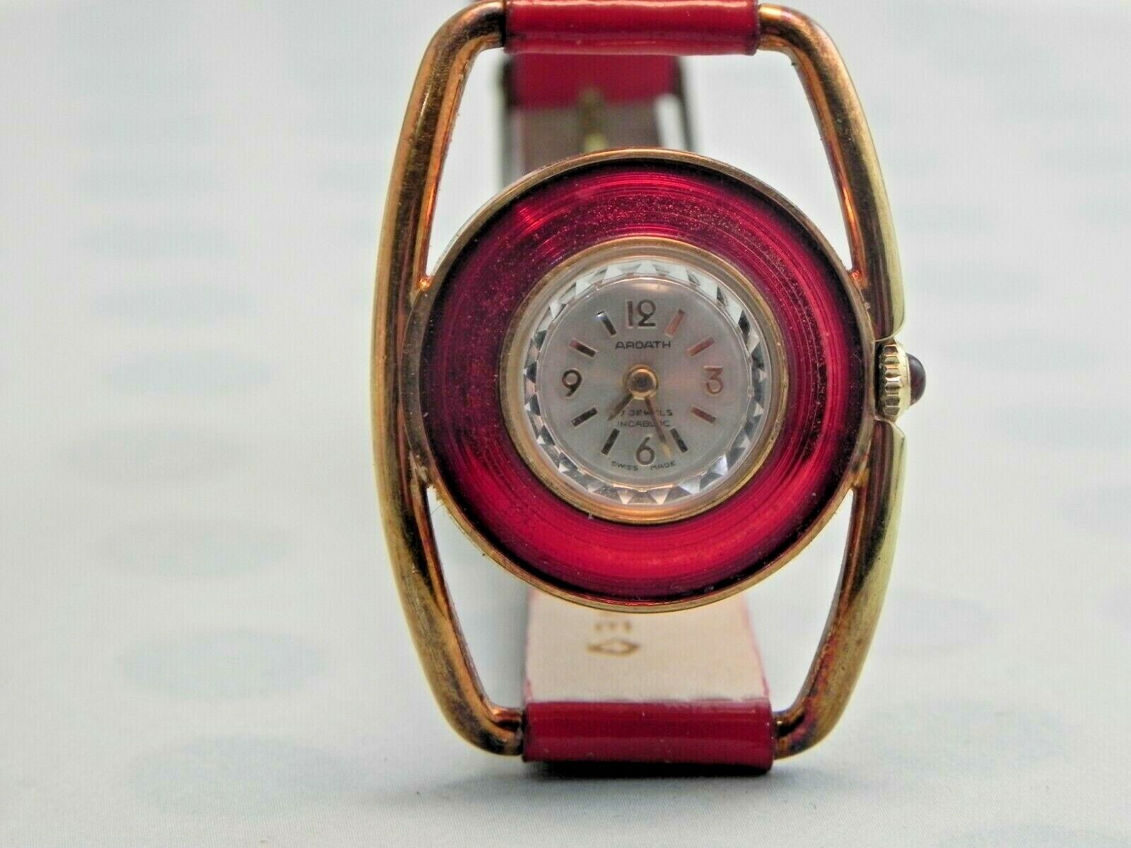 Buy Vintage Super Deluxe Ardath 10 Micron Gold Plated Swiss Watch 21 Jewel  Movement 5 Gold Plated 1 Rhodium Interchangeable Bezels Watch Set Online in  India - Etsy