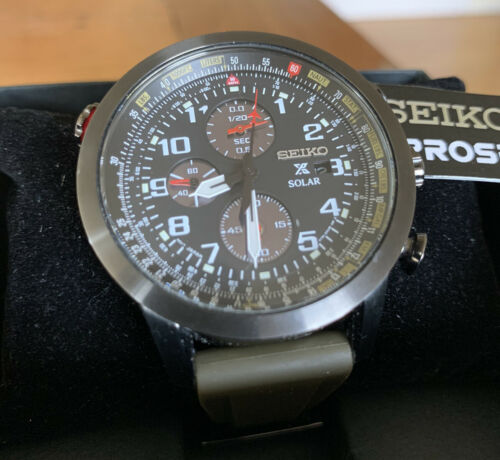 Seiko X Solar V176-0AG0 Chronograph | WatchCharts Marketplace