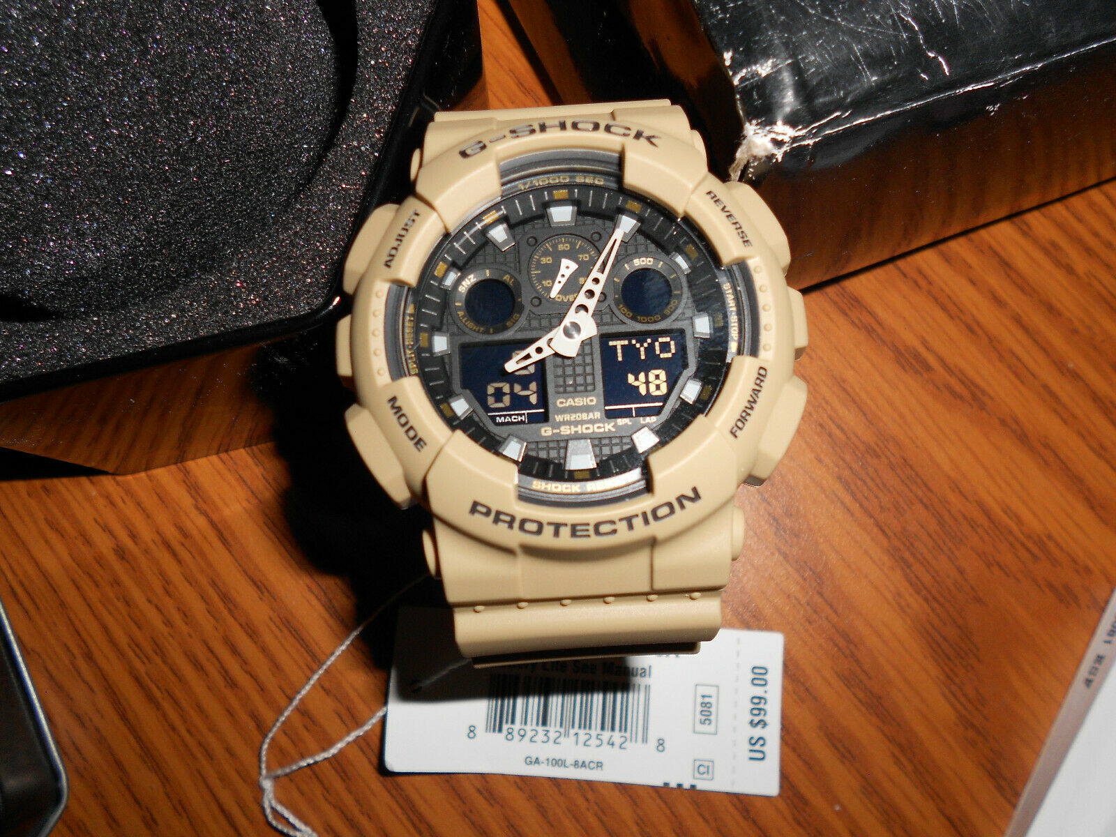 g shock ga 100l 8a