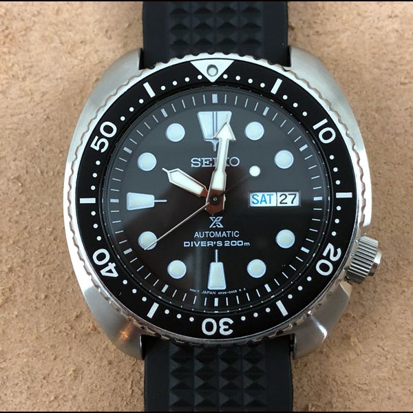 FS: Seiko SRP777 Turtle on Uncle Seiko Waffle Strap | WatchCharts