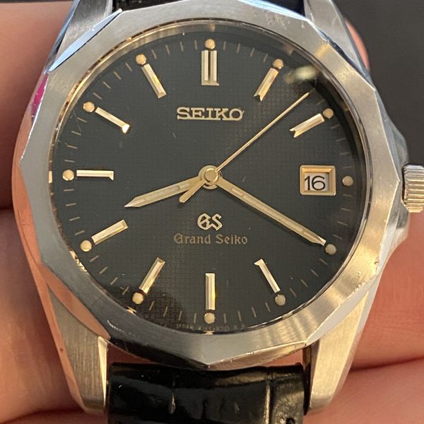 Grand Seiko SBGF005 (ref. 8J56-8010) - black waffle dial, very