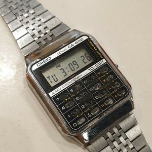 Vintage Casio Ca 602 Calculator Alarm Stopwatch Rare Japan Digital Wrist Watch Watchcharts