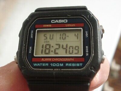 RARE RELOJ CASIO WATCH W700 W-700 548 MADE IN JAPAN WORKING