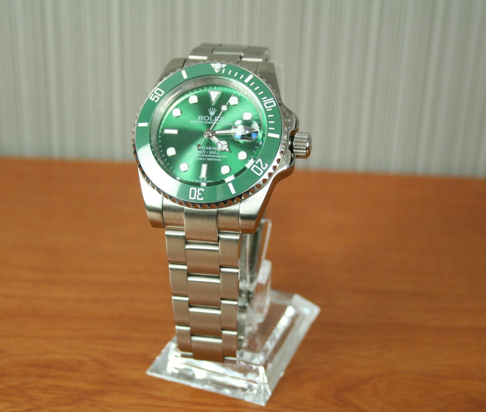 Rolex Submariner Date Watch CL5 Green Dial Bezel Men's Sub 72200 Swiss Made  | WatchCharts