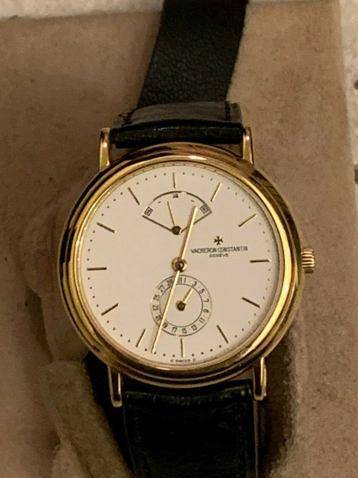 VACHERON CONSTANTIN Ref 48101 18K Yellow Gold Power Reserve Watch