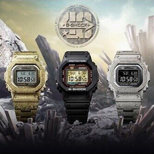 G-Shock 40Th Anniversary Recrystallized Series Dw-5040Pg-1Jr Limited ...