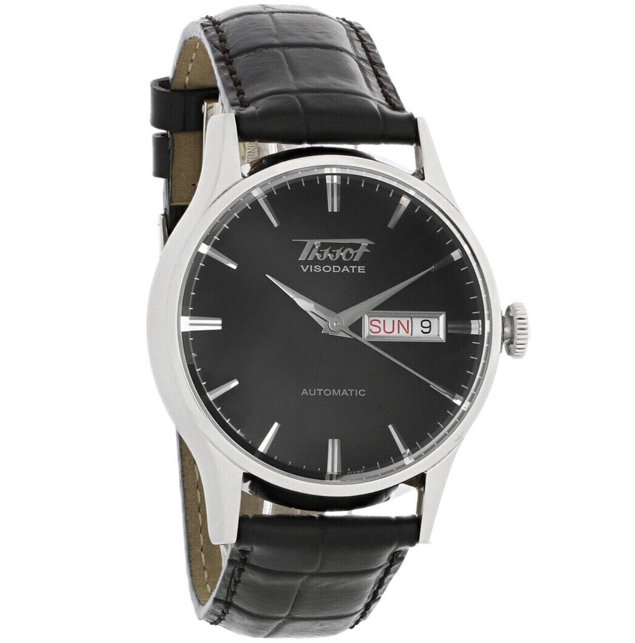 Tissot visodate leather on sale strap