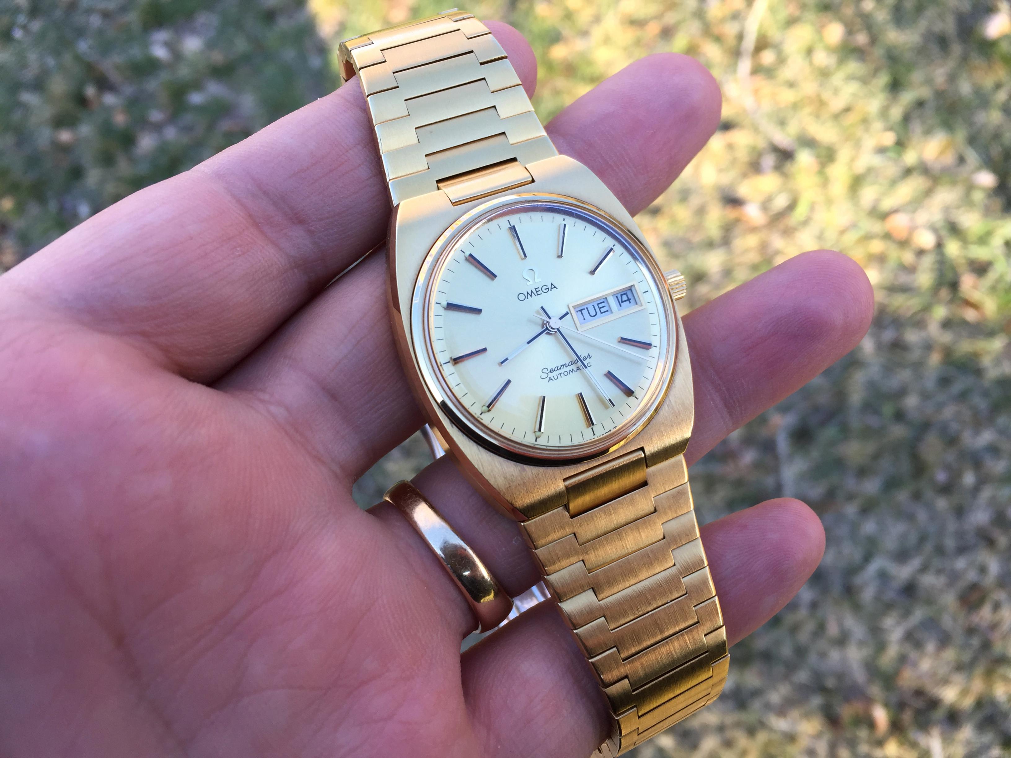 Omega Seamaster 166.0216 Gold | WatchCharts Marketplace