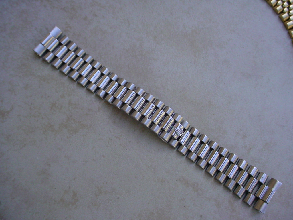 Rolex Bracelet 8385 In 18K White Gold 