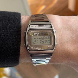 Rare Vintage 1980 SCARCE SEIKO ALBA VINTAGE DIGITAL WATCH Y670