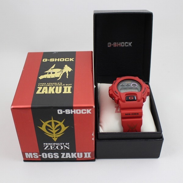 Used] [Battery replaced] Casio G-SHOCK Gundam 30th Anniversary MS