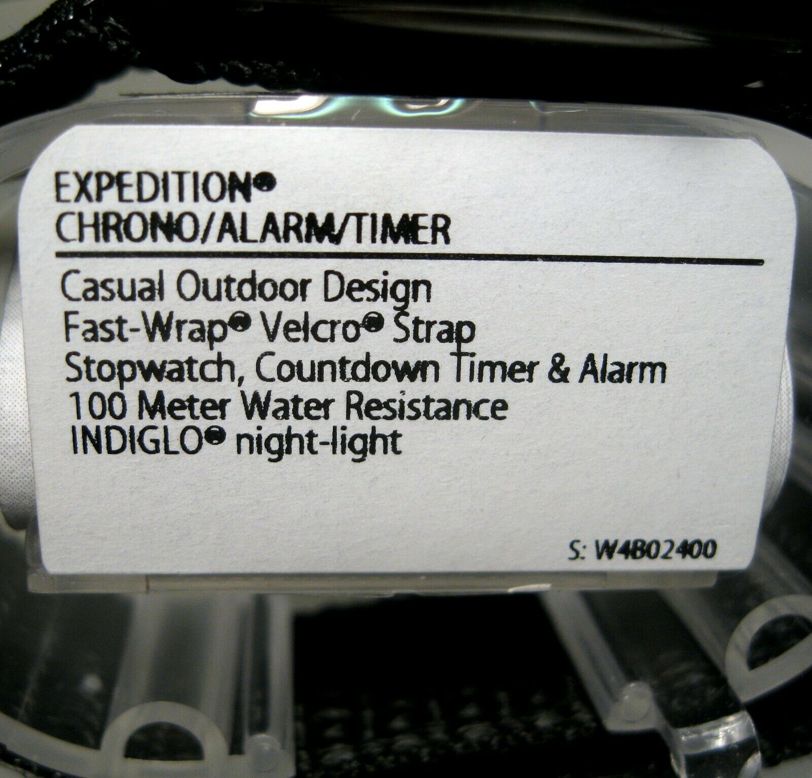 Timex expedition best sale indiglo wr100m manual