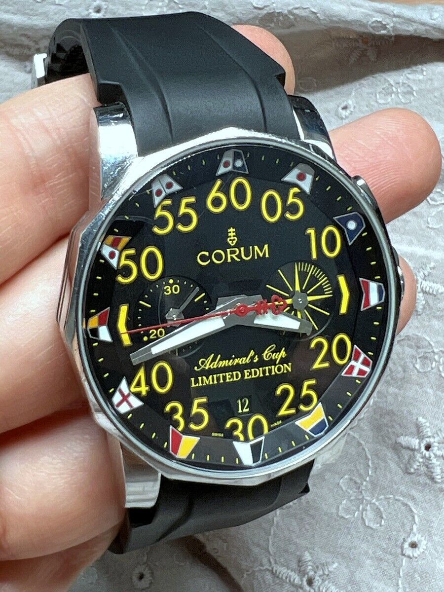 SUPER RARE CORUM Admiral s Cup 1986 2006 Limited Edition 50 pcs