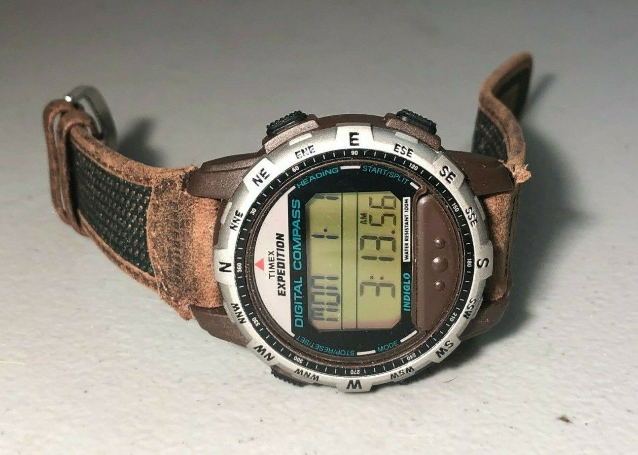 Timex expedition digital hot sale compass watch