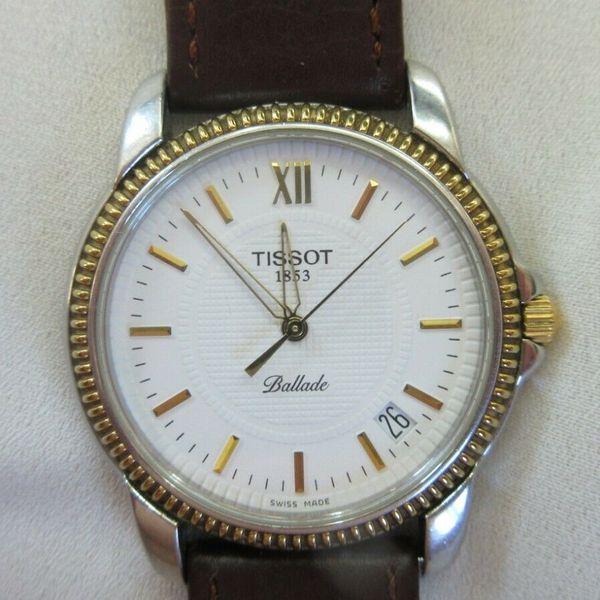 Tissot Ballade Watch C277 377w Excellent Watchcharts