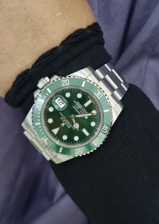 Arf clearance rolex hulk