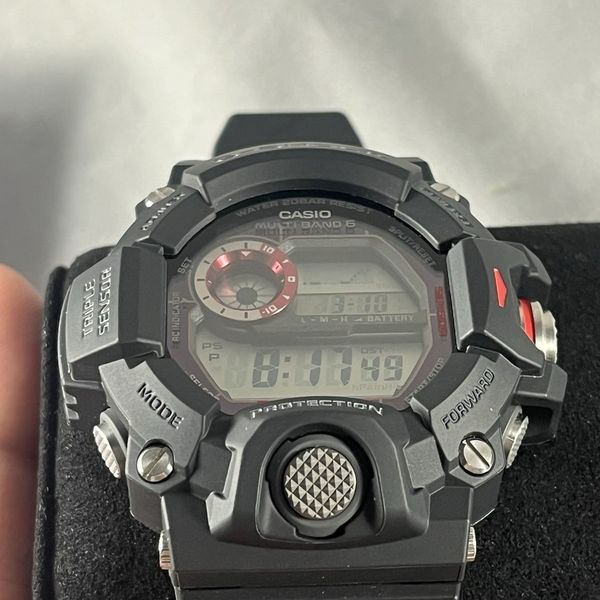 Casio G-Shock GW-9400 Rangeman Tough Solar Multiband 6 Mens Digital ...