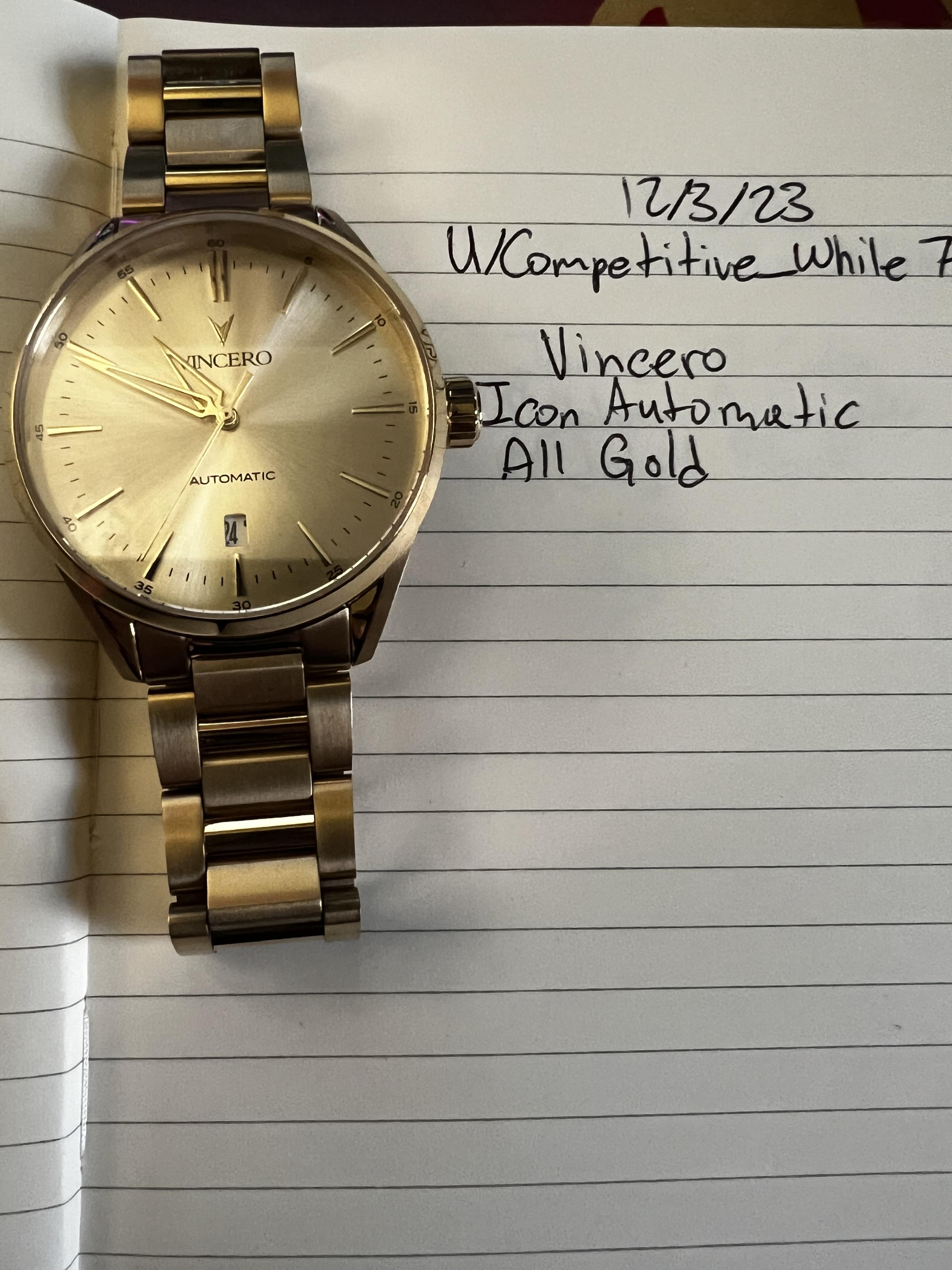 Vincero best sale icon automatic