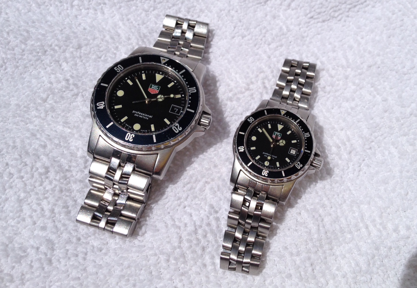 FS: Rare Vintage Black Tag Heuer 1500 Oversized 929.206 on FS: Rare Vintage Black Tag Heuer 1500 Oversized 929.206 on