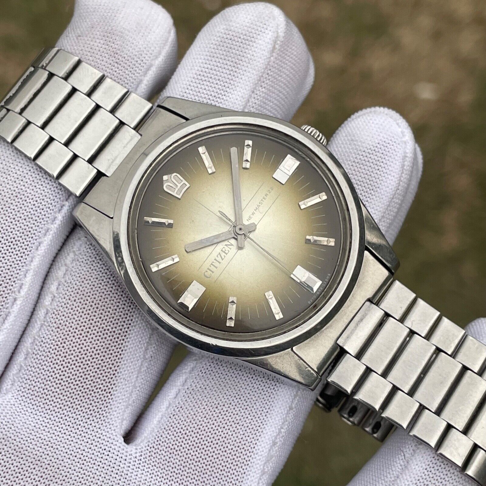 Vintage Citizen Manual winding New Master 22 Made in Japan Mens
