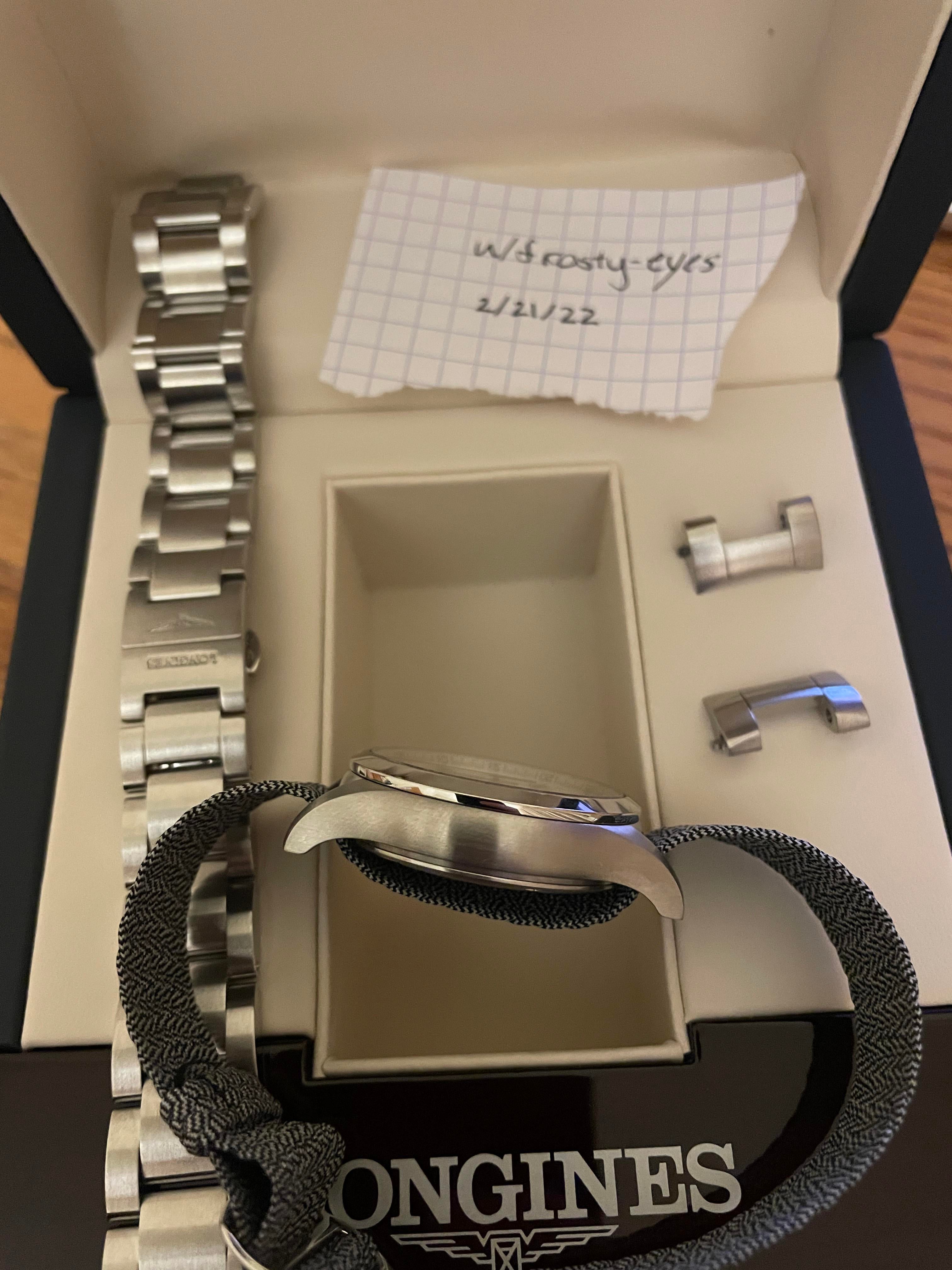 WTS Longines Conquest VHP 36mm WatchCharts Marketplace