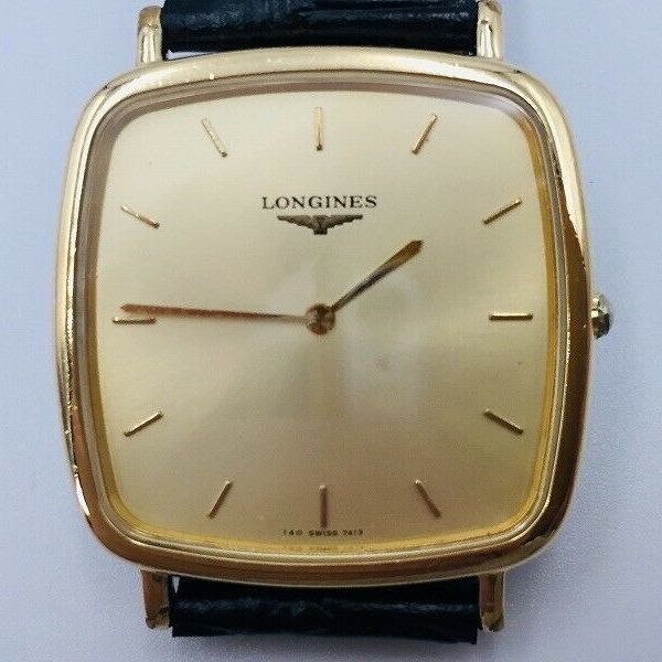 LONGINES Grand Classiques 140 / 7413 Quartz Watch 18K Gold