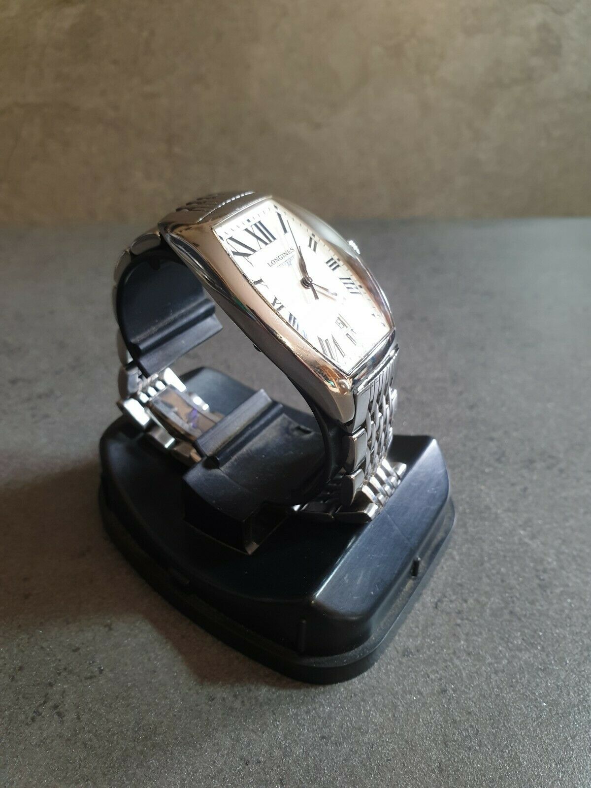 Longines Evidenza L2.655.4 Quartz , Off-White Dial Stainless Steel