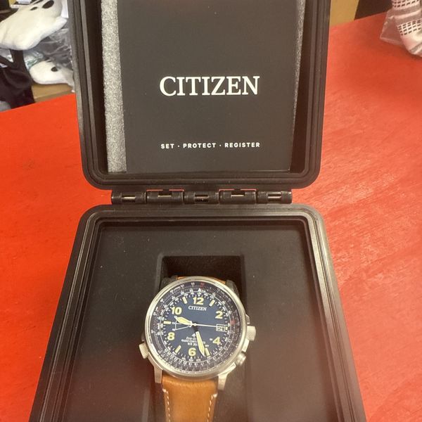 CITIZEN Men's Chrono Eco Drive Watch CA4470-15X