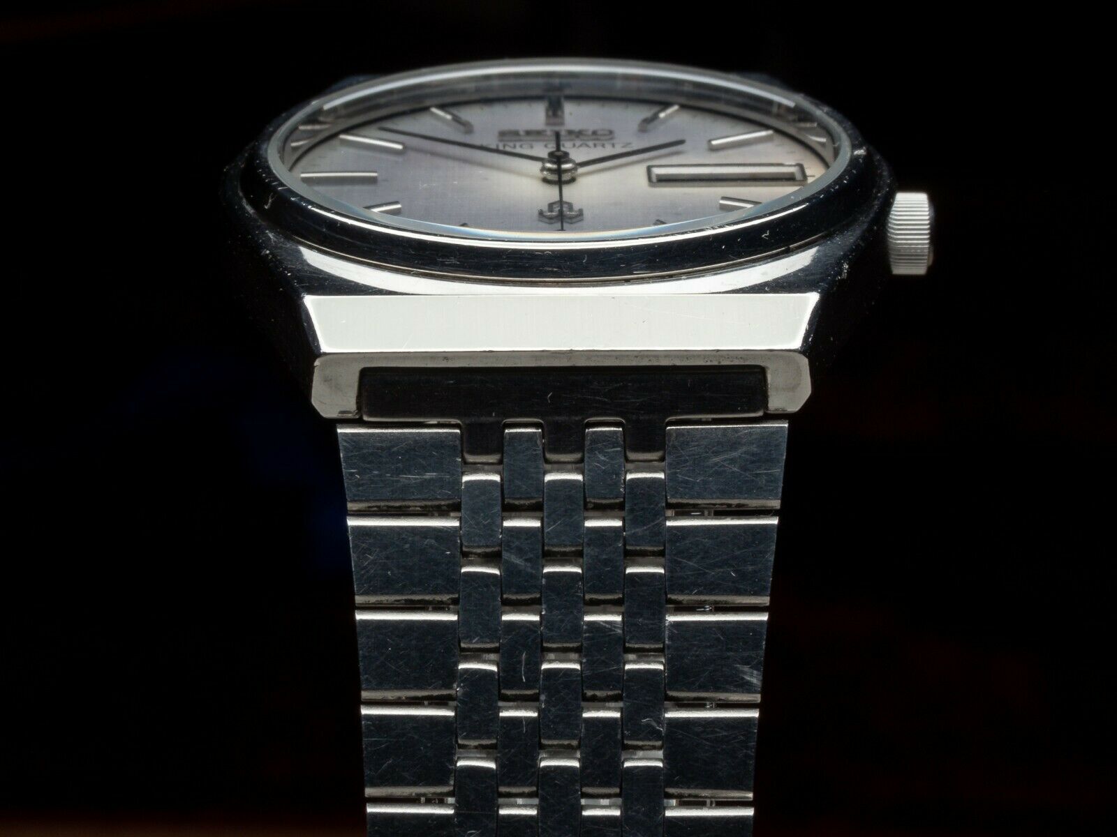 Vintage Seiko King Quartz 5856 7020 Fully Working from 1978 +