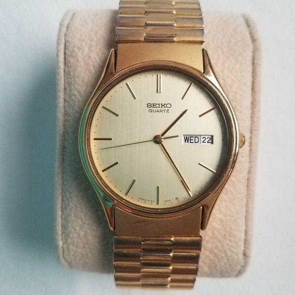 VINTAGE MENS SEIKO WATCH 5Y23-8039. RUNNING- EXCELLENT CONDITION ...