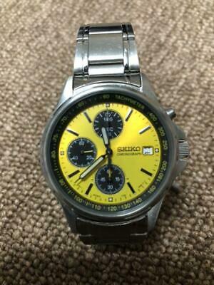 SEIKO 7T92 0BA0 watch chronograph Men s Wrist Watch ML0027