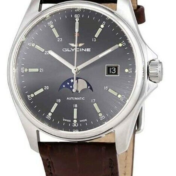 NEW Glycine Combat GL0114 40mm Moon phase Automatic RARE | WatchCharts