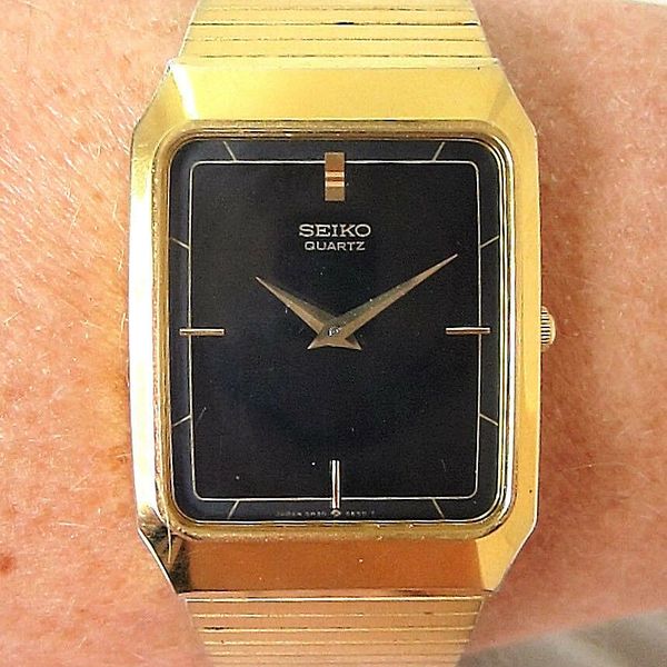 Gents GP Seiko Quartz Bracelet Watch 5P30 5E50 Working | WatchCharts