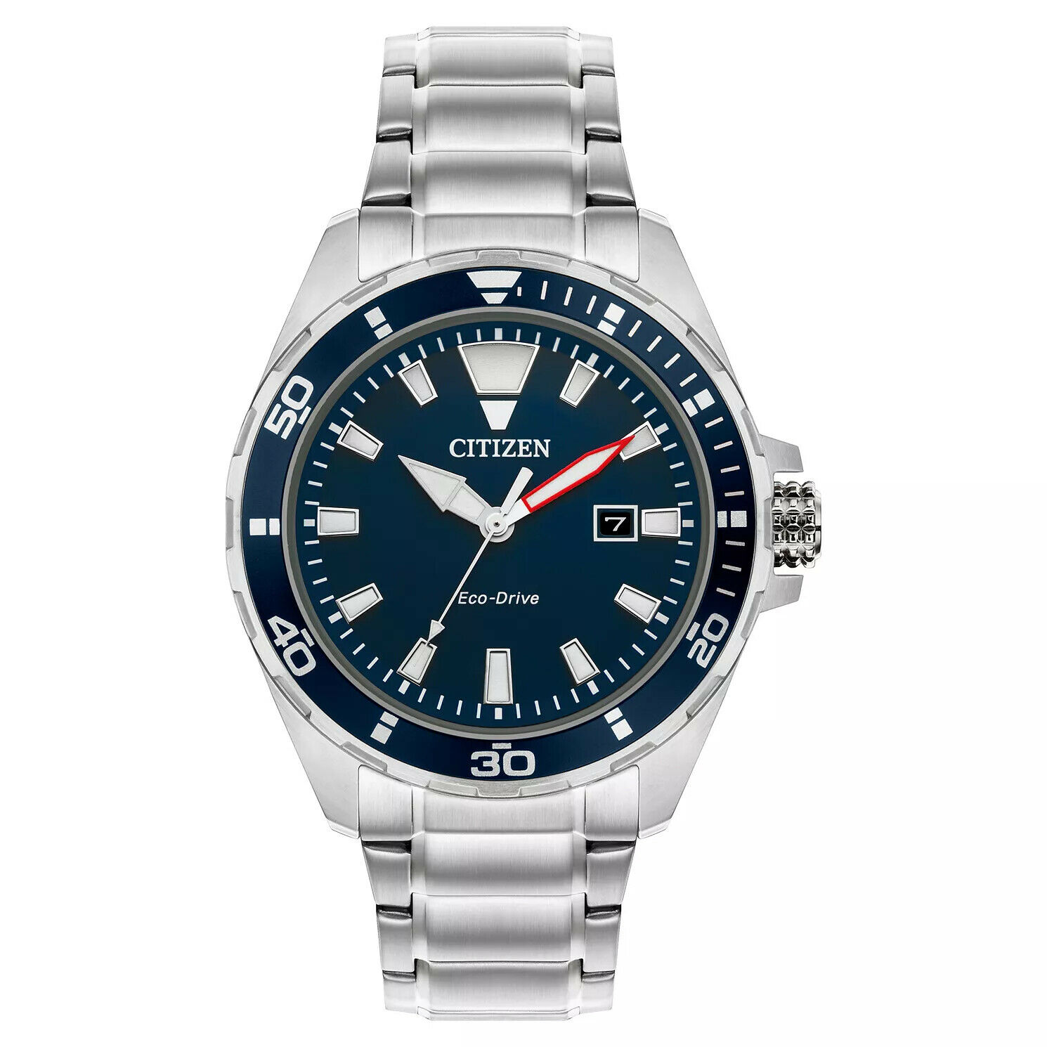 Citizen eco drive deals men's stainless steel