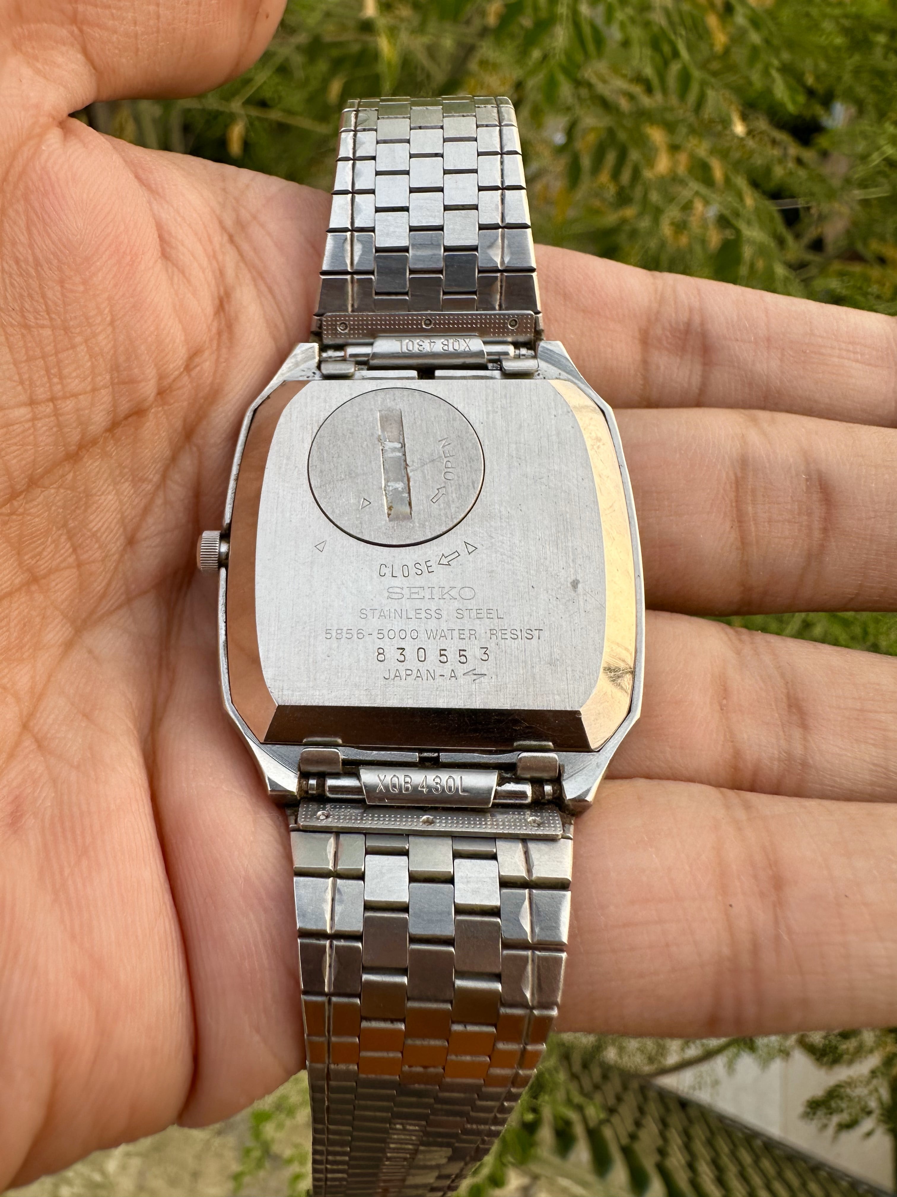 WTS] Seiko King Quartz - 5856-5000 - Snowflake Salmon Dial