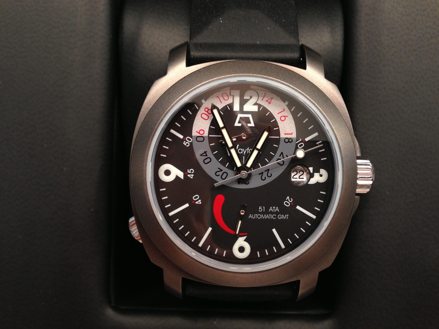 Reduced Again Rare Anonimo Opera Meccana Wayfarer II GMT Power