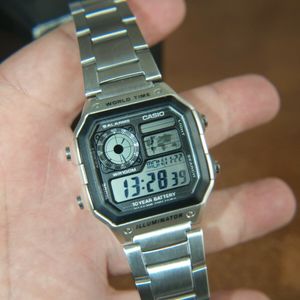 Casio Collection AE-1200WHD-1AVEF World Time Watch