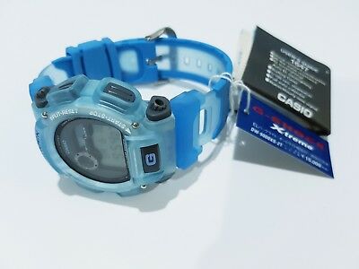 Vintage G Shock Extreme Watch DW 9000 Jelly Sky Blue Surfing Full Auto Light WatchCharts Marketplace