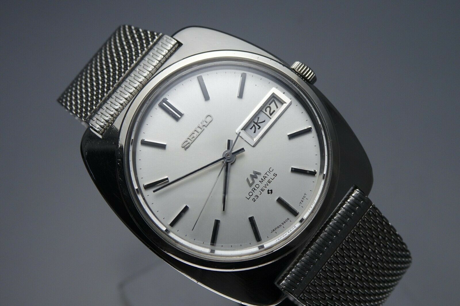 Vintage 1969 JAPAN SEIKO LORD MATIC WEEKDATER 5606-7130 23Jewels Automatic.  | WatchCharts