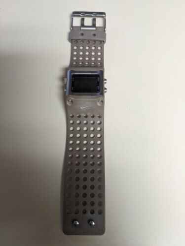 Nike Sledge Hammer Watch WC0040 Men's Silver Steel Square Sports