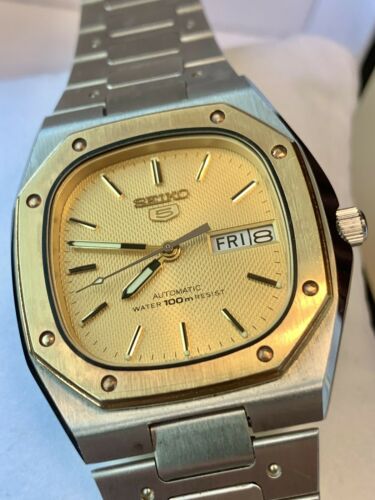 EXTREME RARE Seiko VTG 6309 5750 ROYAL OAK NAUTILUS AUTOMATIC NEW